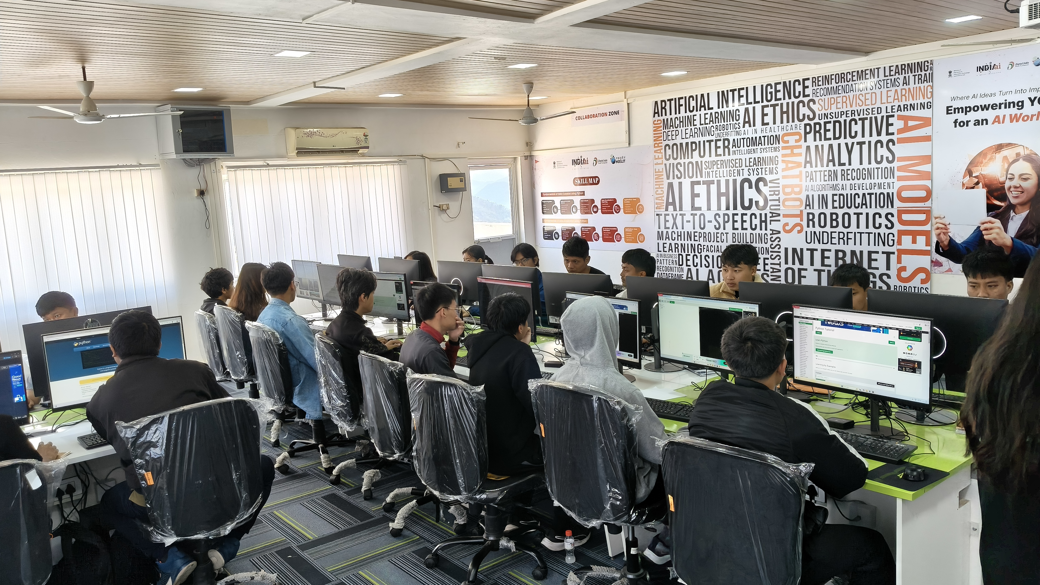 Fundamentals of Data Annotation Using Python Training at NIELIT Aizawl AI Lab